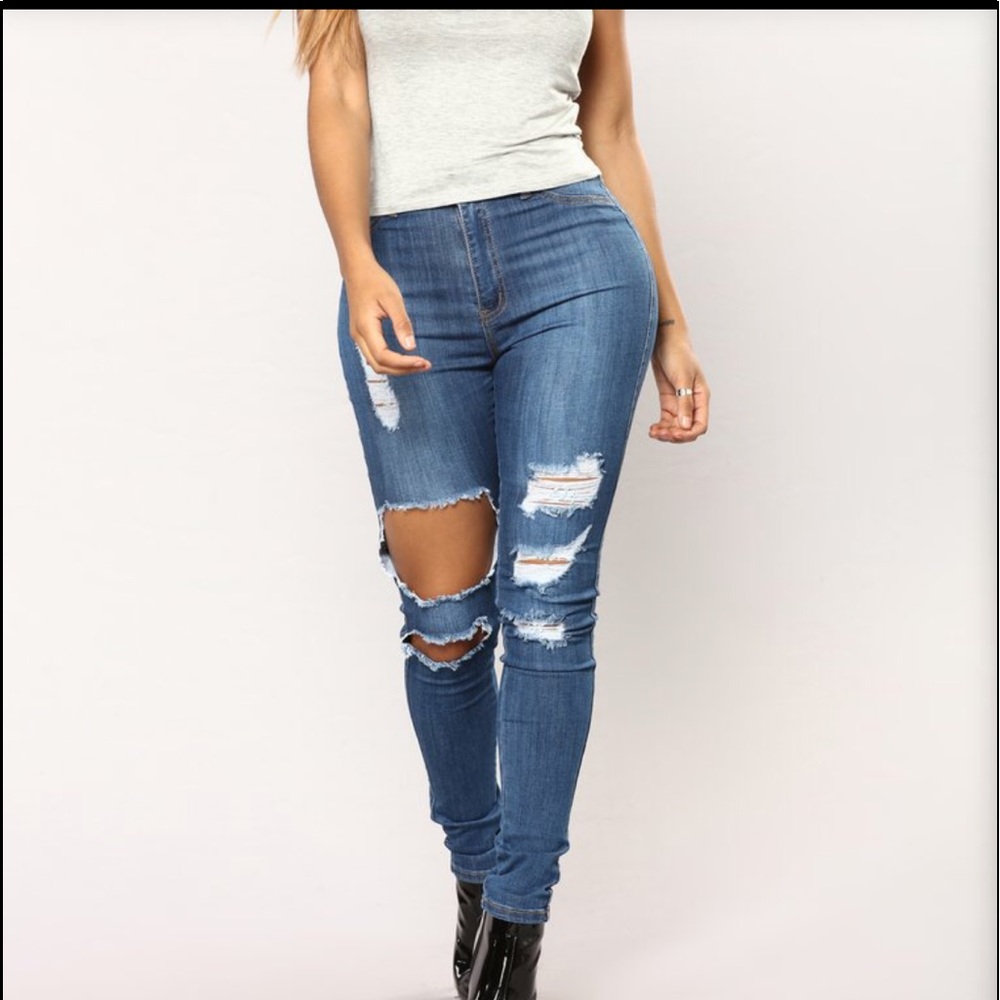 Pure love skinny jeans